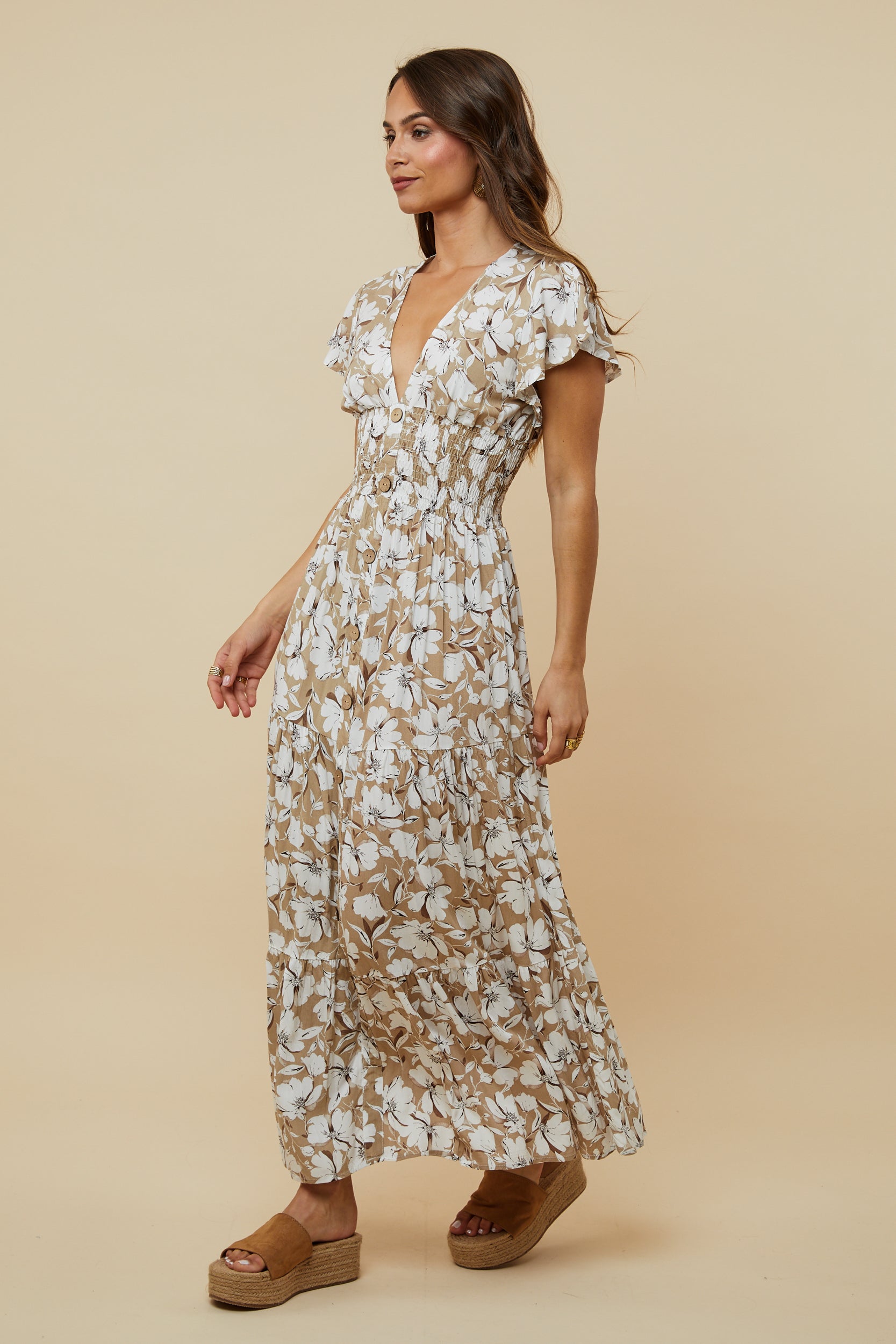 Vestido - Gris pardo