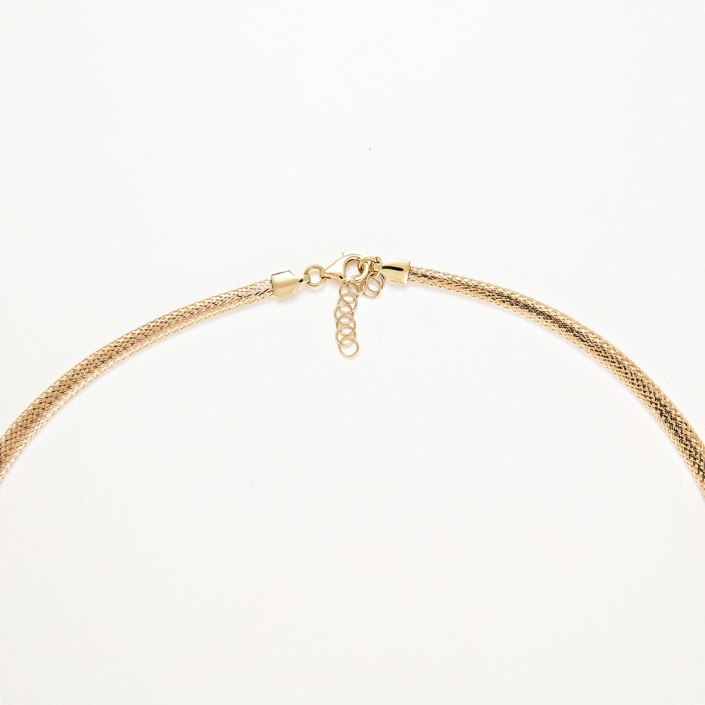 “Sparkling” Necklace Diameter 0.7 375/1000 Yellow Gold - 375/1000 Yellow Gold