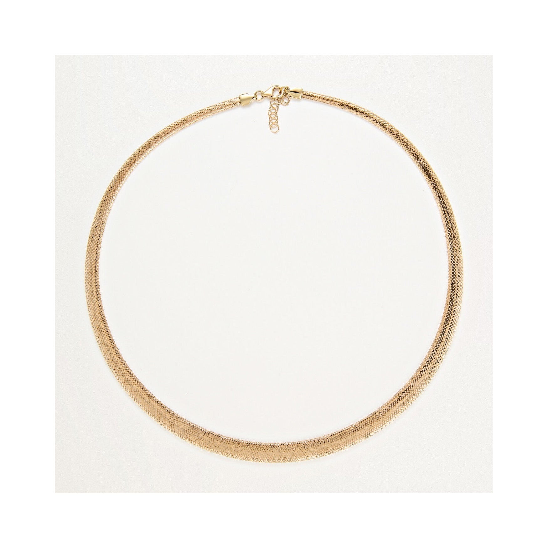 “Sparkling” Necklace Diameter 0.7 375/1000 Yellow Gold - 375/1000 Yellow Gold