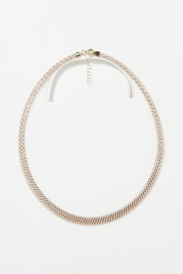 Collier "Roma" Or Bicolore 375/1000