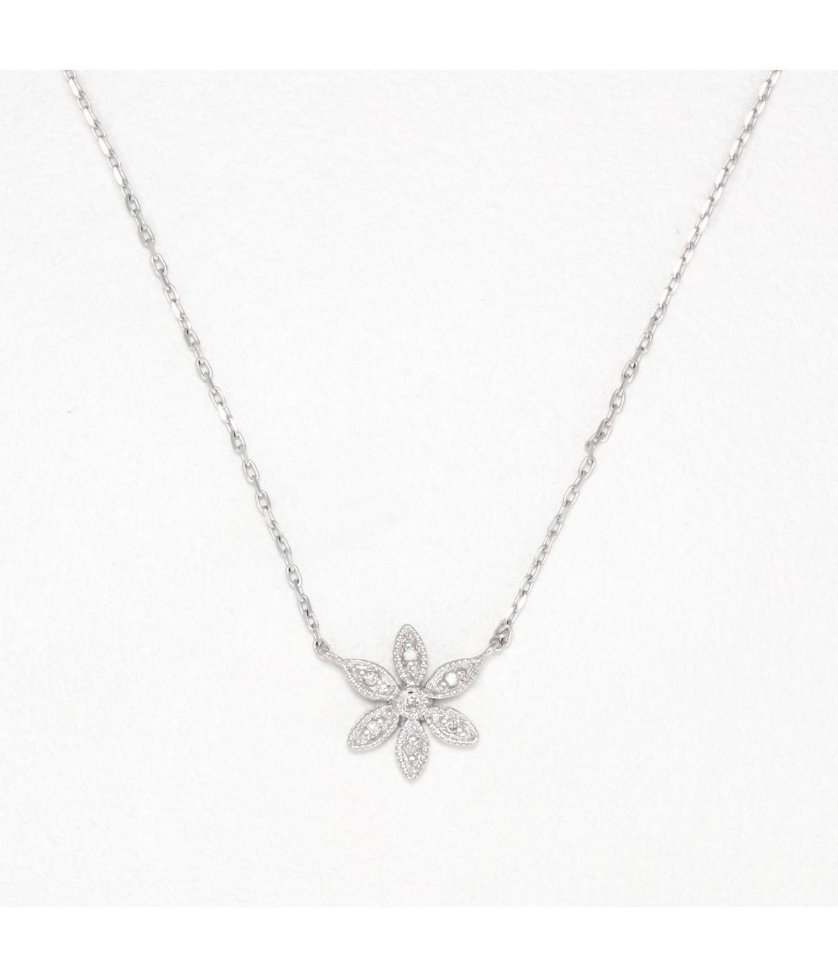 "Arizona" Necklace - D0.03/7 - White Gold