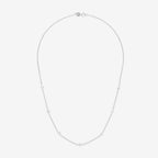 Collar "Sol" D0.22/7 - Oro blanco 375/1000