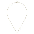 "Sunshine" Diamond Necklace 0.22/7 - Yellow Gold