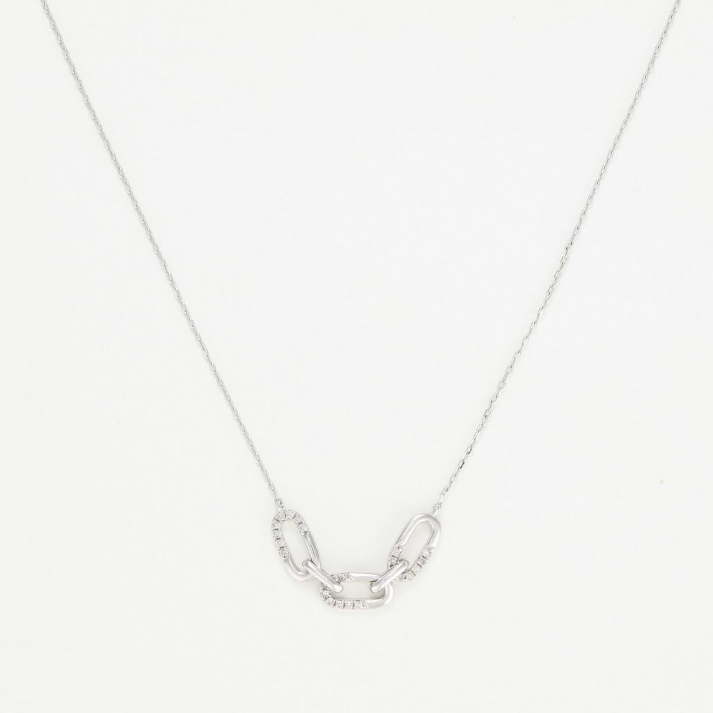 Collar "Sorina" D0.13/24 - Oro blanco