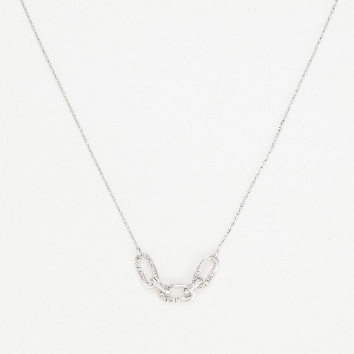 Collar "Sorina" D0.13/24 - Oro blanco