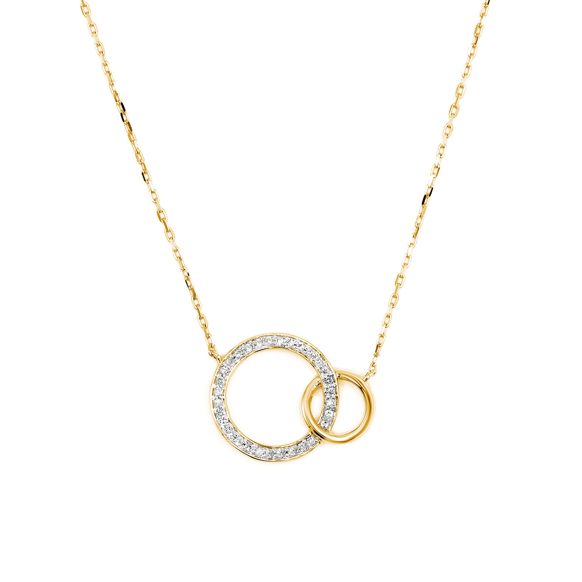 Necklace D0.10/32 - 375/1000 Yellow Gold