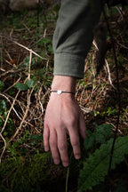 Bracelet Coeur Noir  - Noir