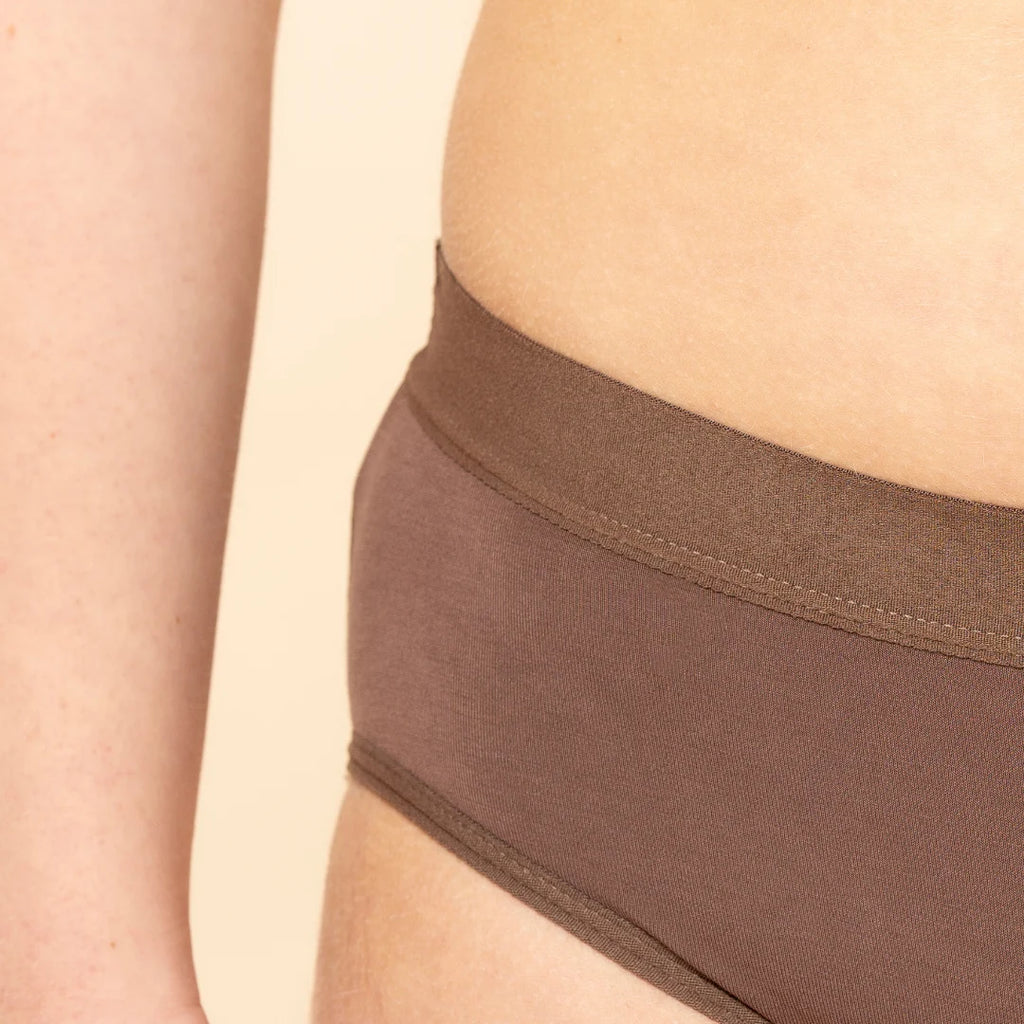 Volga: Mi primer período - Bragas menstruales de flujo medio - 3XS a XL