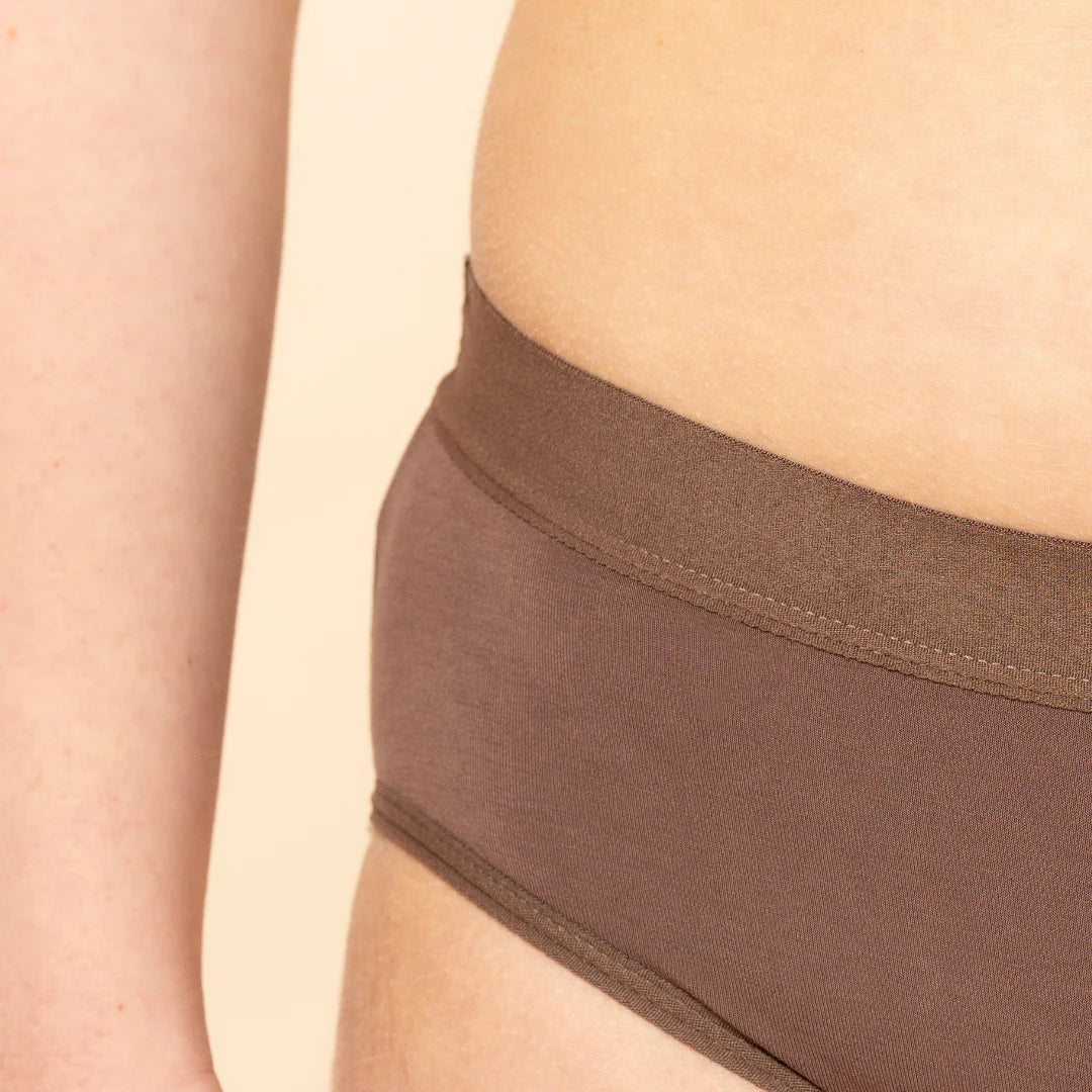 Volga: Mi primer período - Bragas menstruales de flujo medio - 3XS a XL