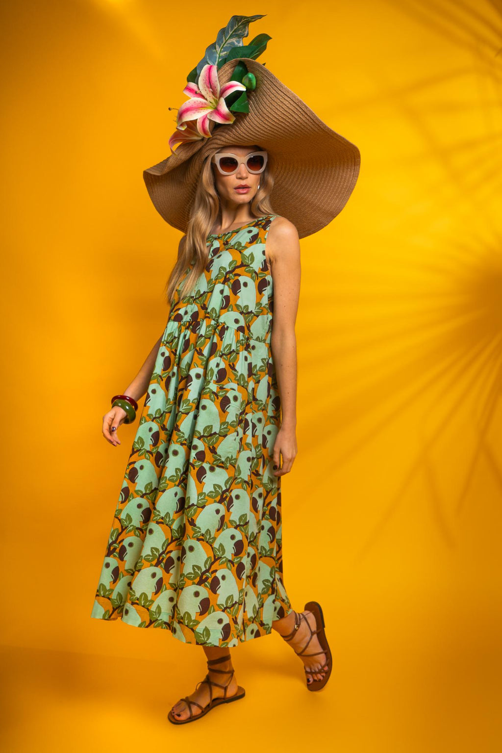 Vestido - Clea - Algas