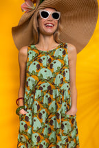 Vestido - Clea - Algas