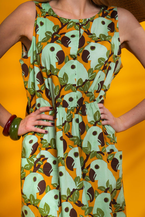 Vestido - Clea - Algas