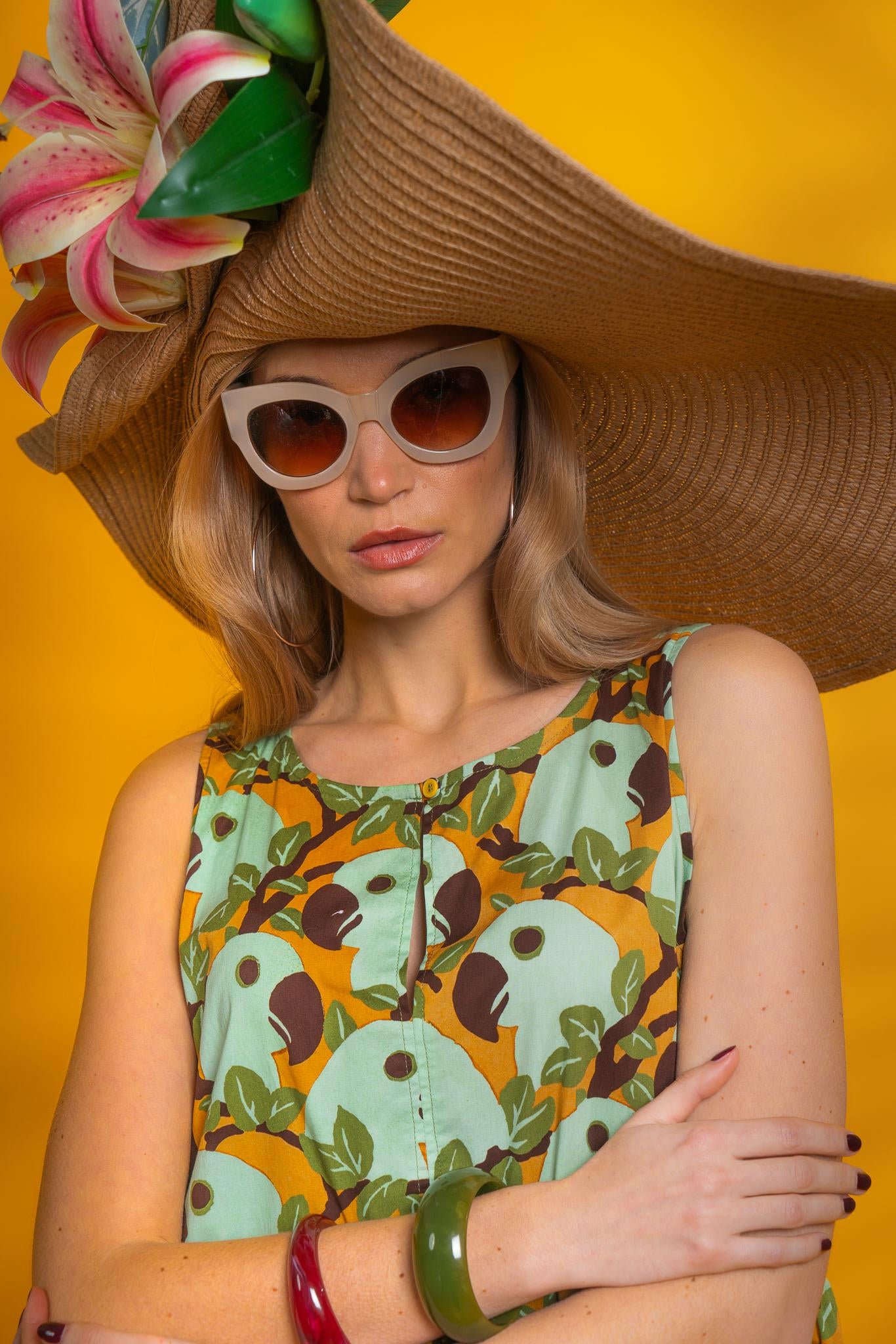 Vestido - Clea - Algas