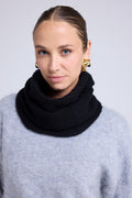 Schalkragen-Snood - Schwarz - Unisex