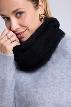 Schalkragen-Snood - Schwarz - Unisex
