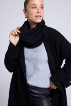 Schalkragen-Snood - Schwarz - Unisex
