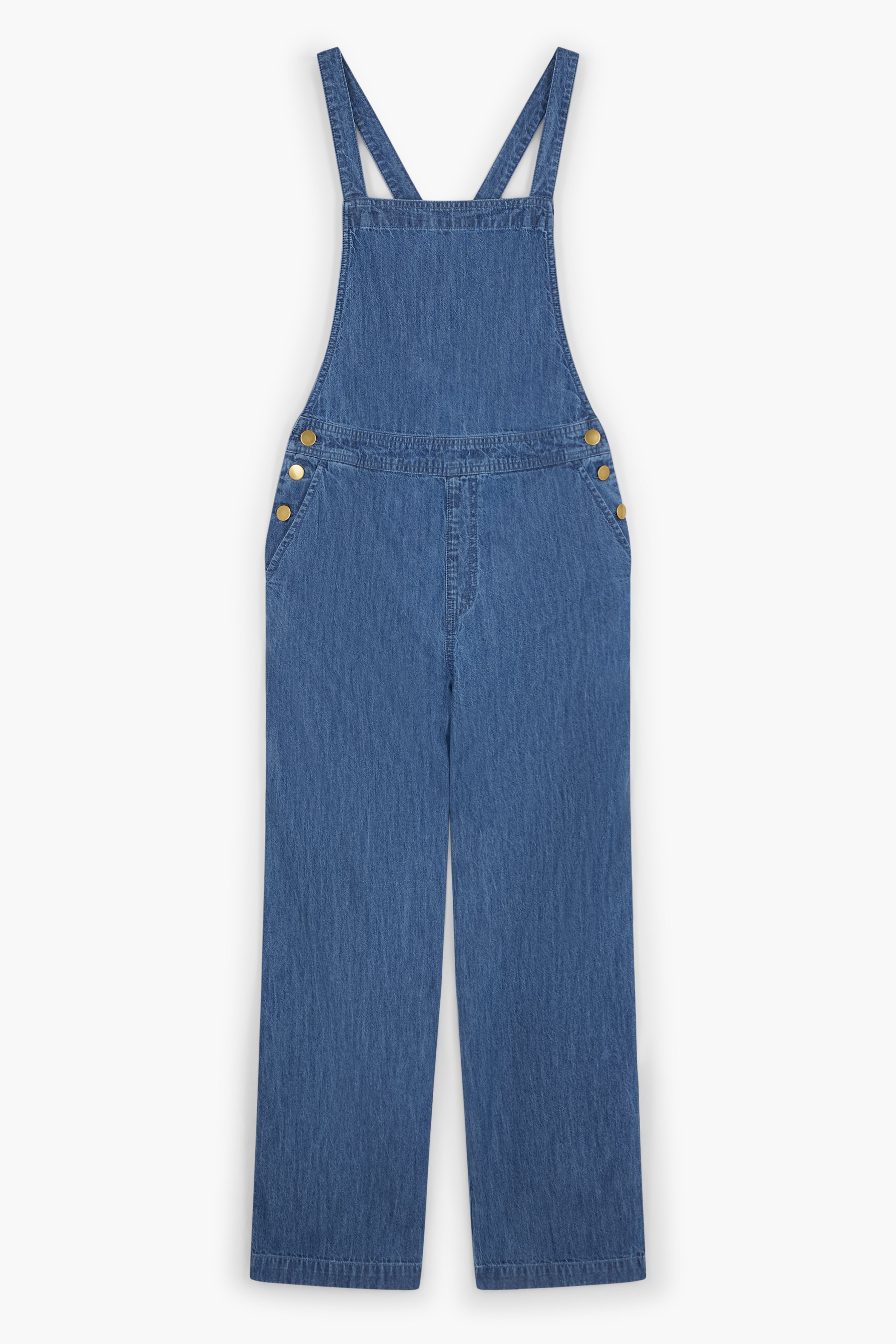Dungarees Olivo Dnm - Blue