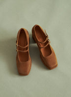 BABIES DAIM CAMEL CONSTANCE PETITE MENDIGOTE