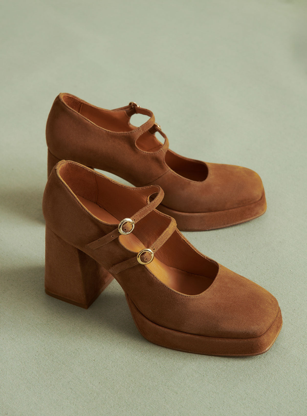 BABIES DAIM CAMEL CONSTANCE PETITE MENDIGOTE
