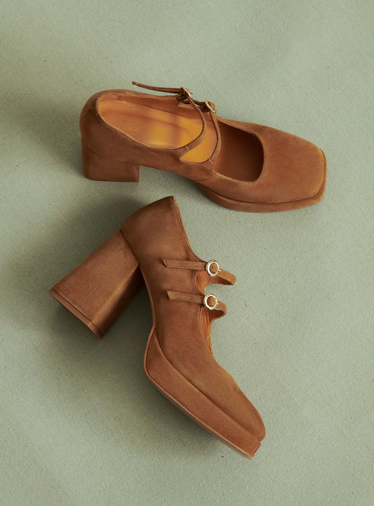 BABIES DAIM CAMEL CONSTANCE PETITE MENDIGOTE