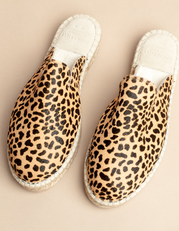 Copenhagen Espadrilles - Leopard Leather - Women