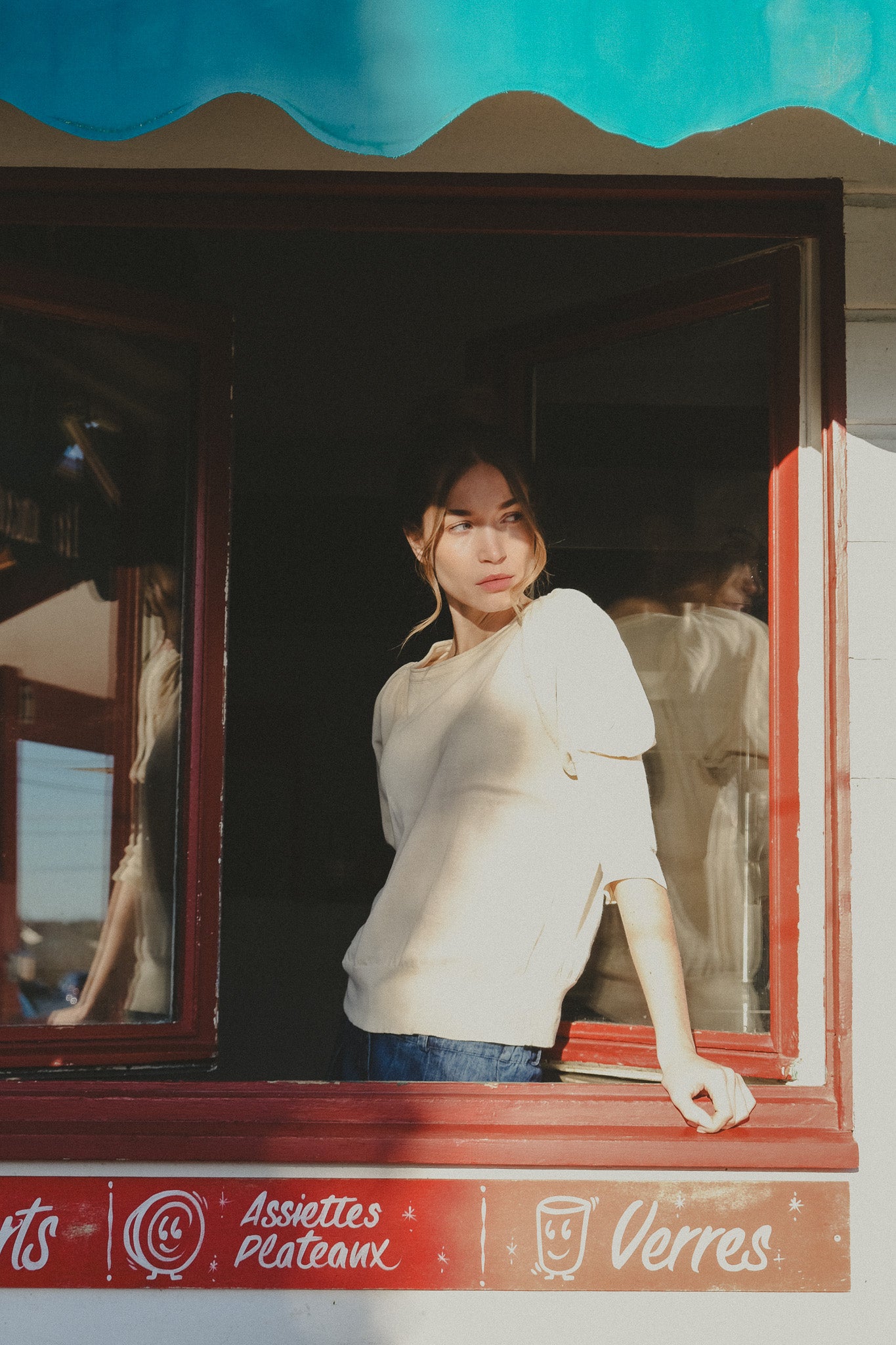 Pull - Coralie - Meringue