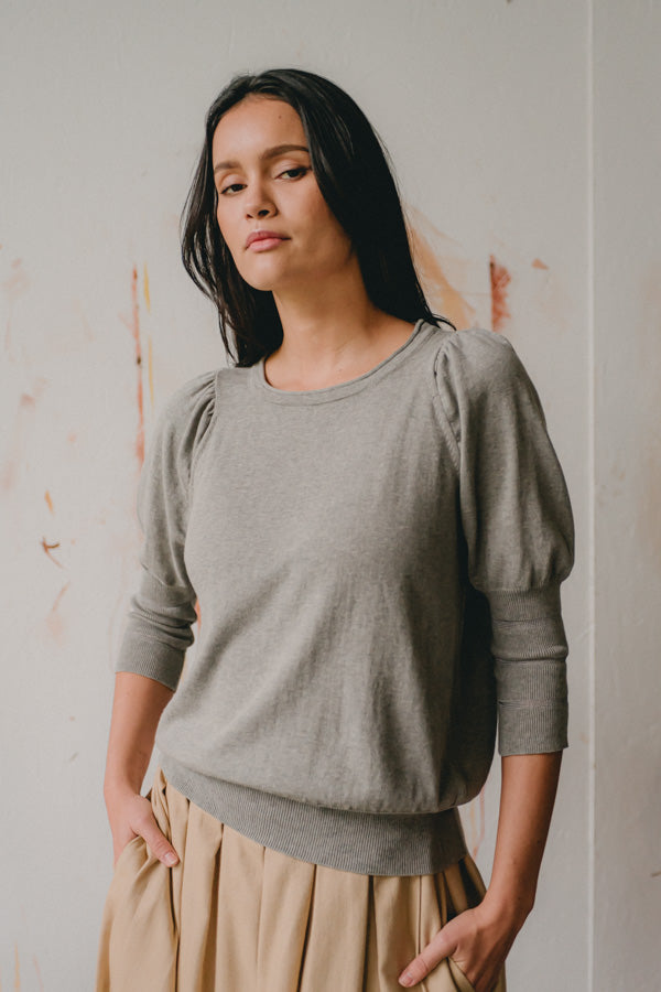 Jersey - Coralie - Gris