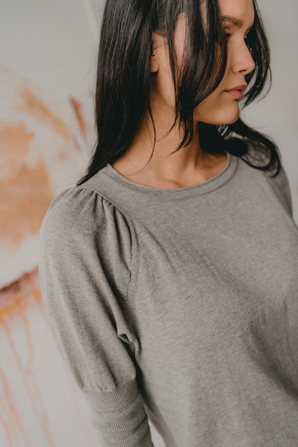 Sweater - Coralie - Gray