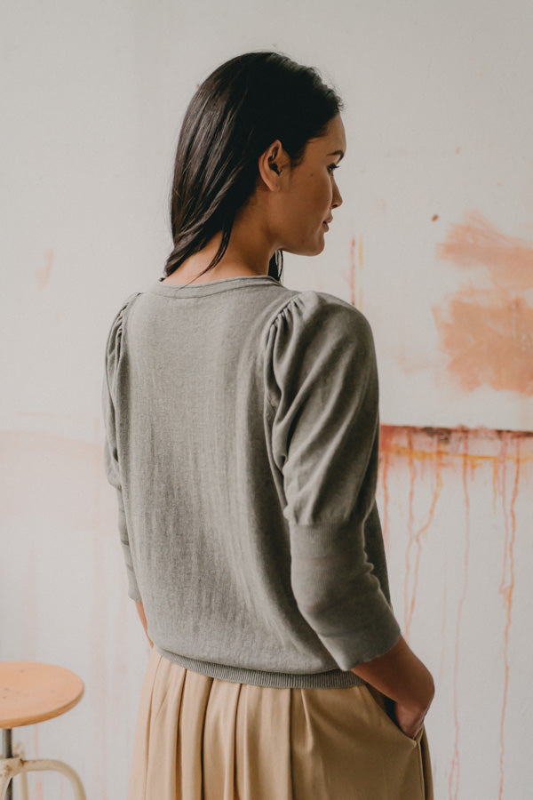 Sweater - Coralie - Gray