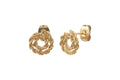 Pendientes de cuerda de oro