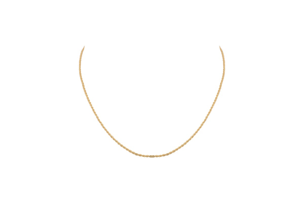 40 Gold Rope Necklace