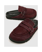 Cordless Mules - Vinröd - Dam