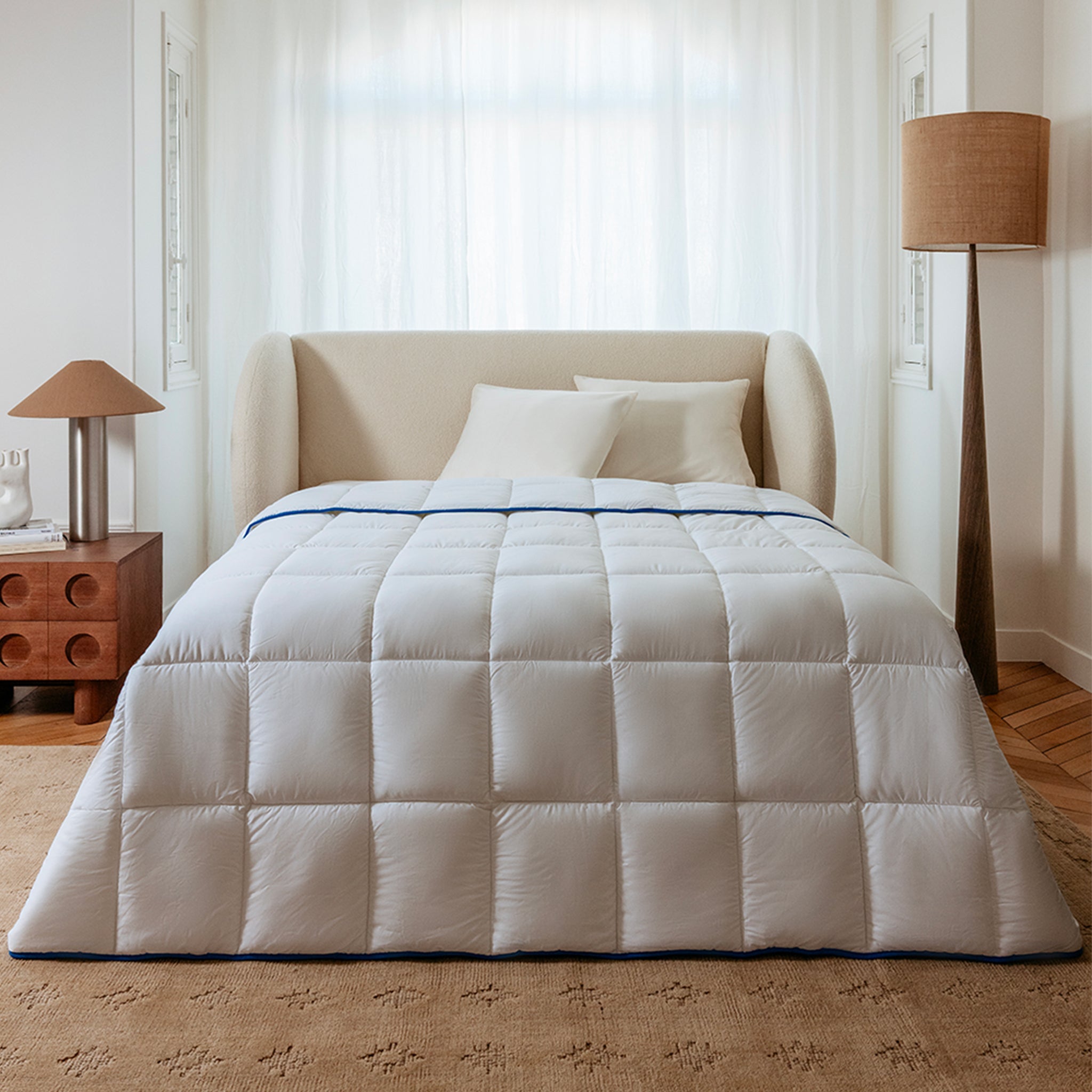 Winter Duvet - 100% Siliconized Hollow Fibers - Cotton Cover