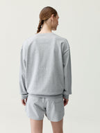 Krótka Bluza - Gris Chiné - Damska