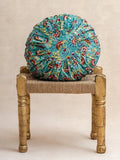Jodhpur Bleu - Coussin Rond
