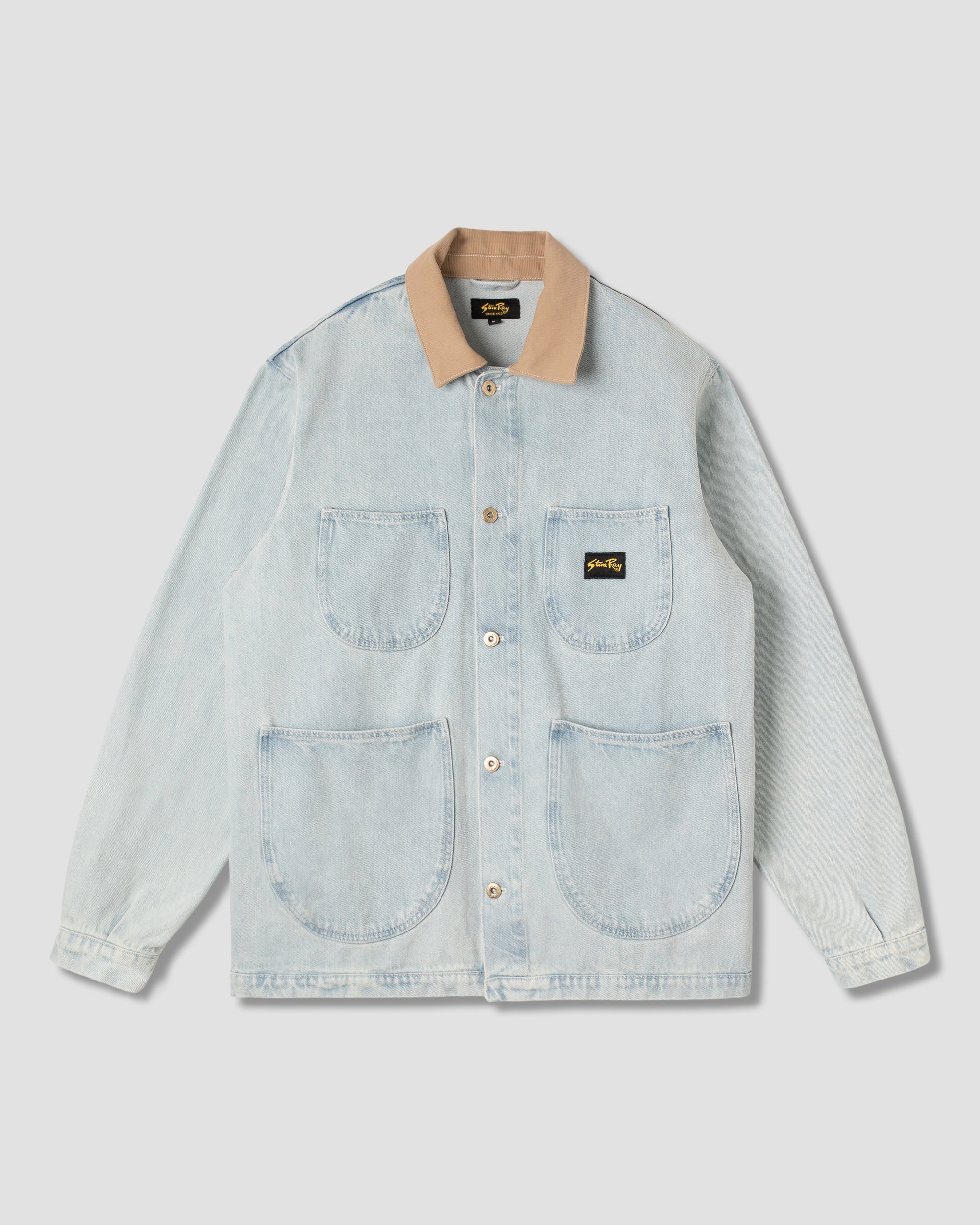 Chaqueta Coverall - Lite Blue Denim