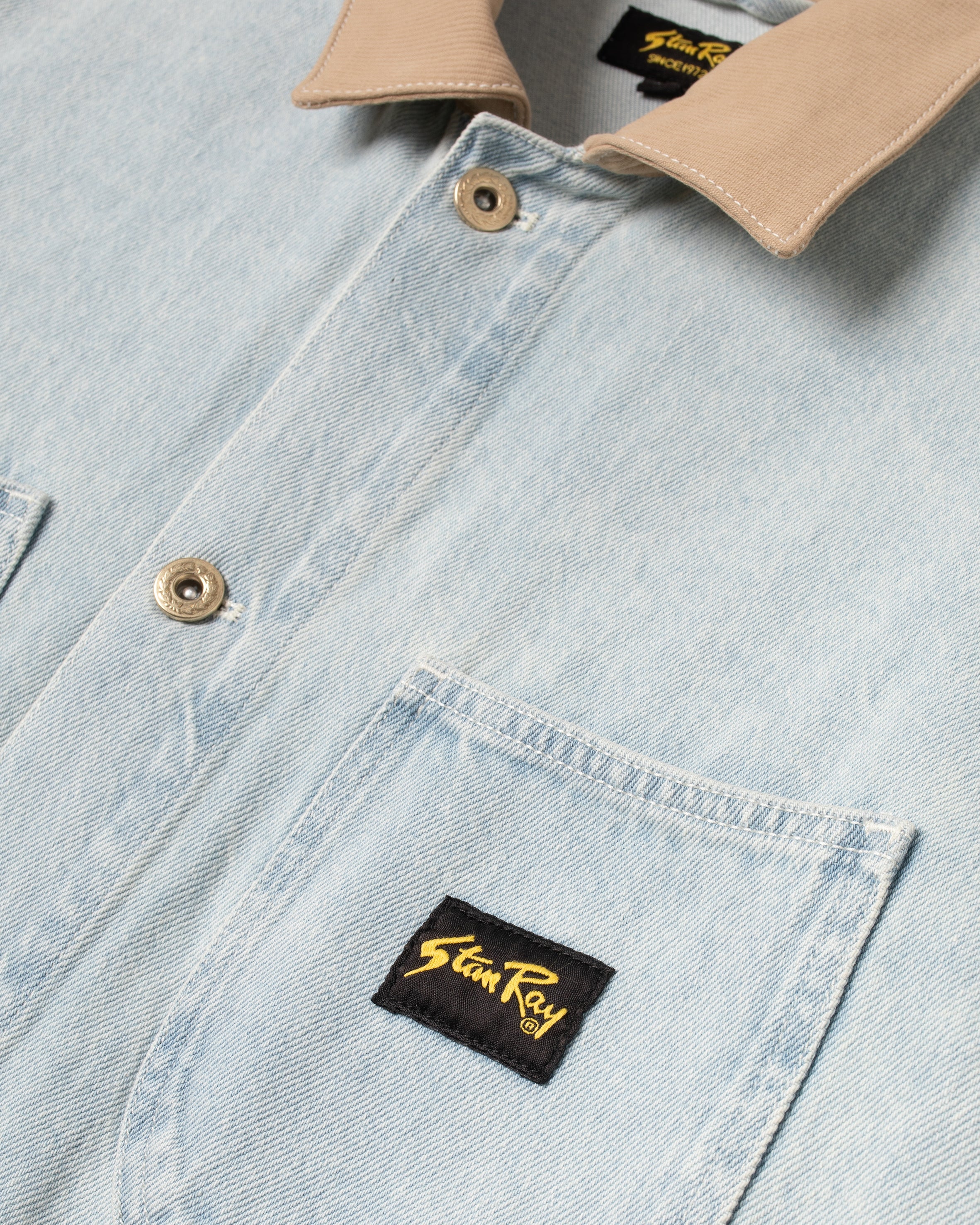 Chaqueta Coverall - Lite Blue Denim
