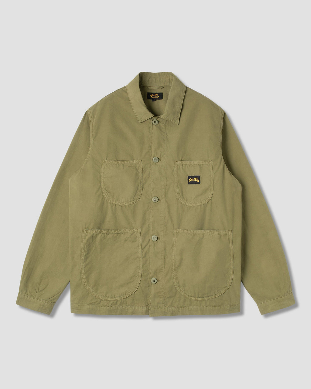Chaqueta Coverall - Olive Poplin