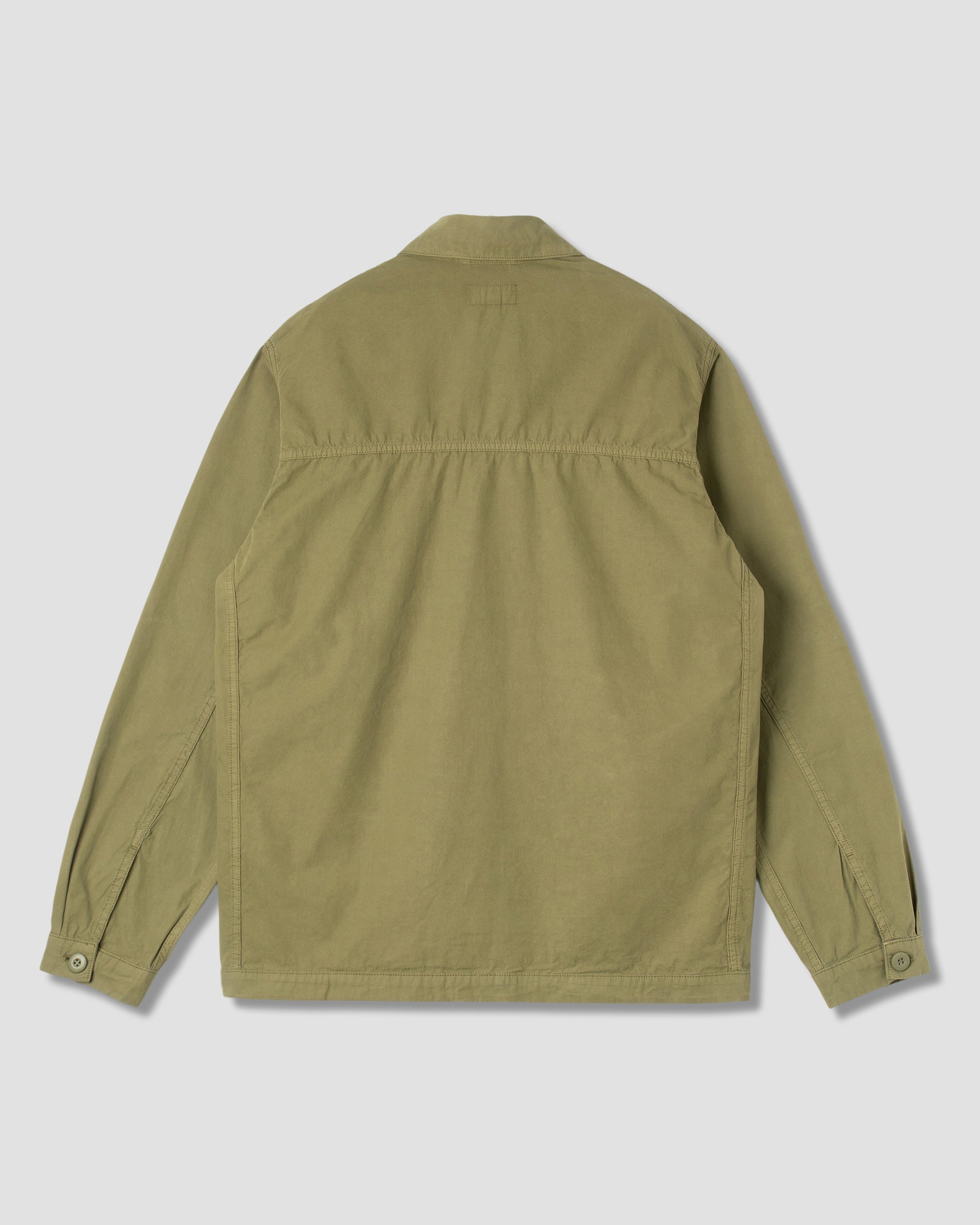 Chaqueta Coverall - Olive Poplin
