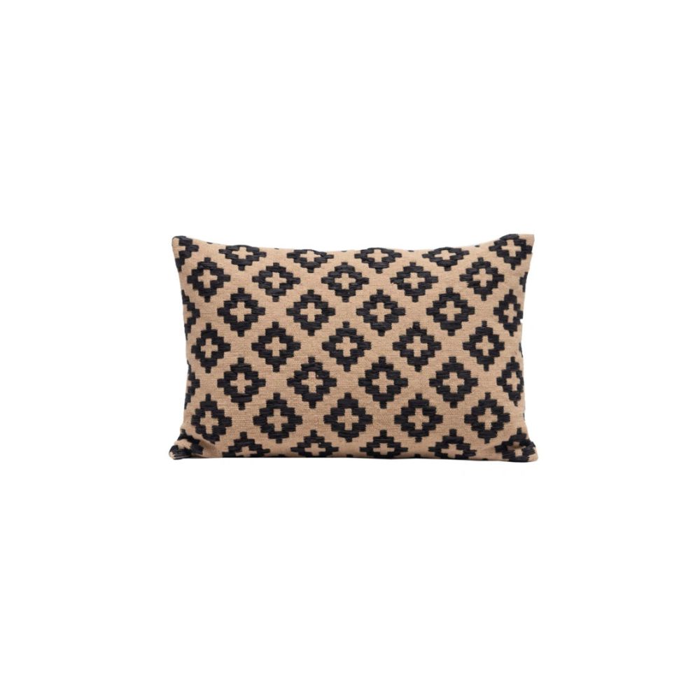 Housse De Coussin En Raphia - Naturel