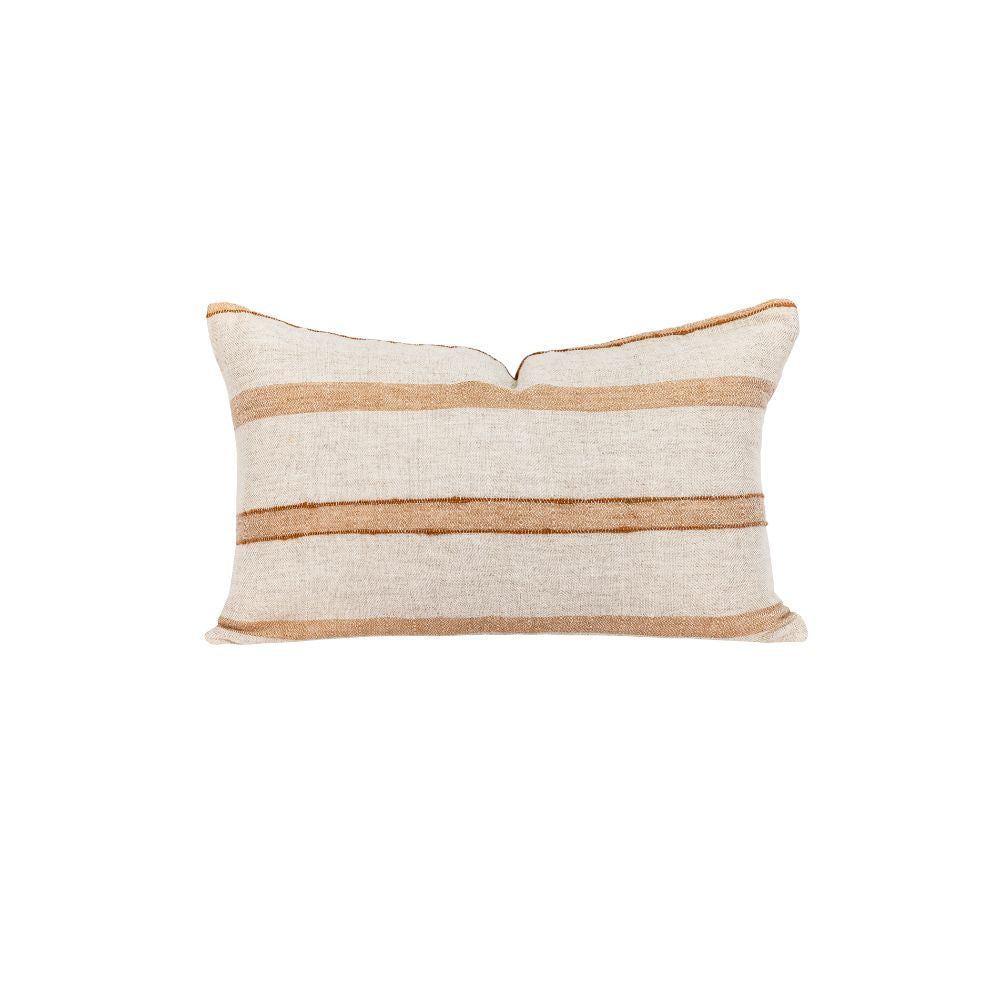 Linen and Cotton Cushion Cover - Orange