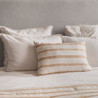 Linen and Cotton Cushion Cover - Orange