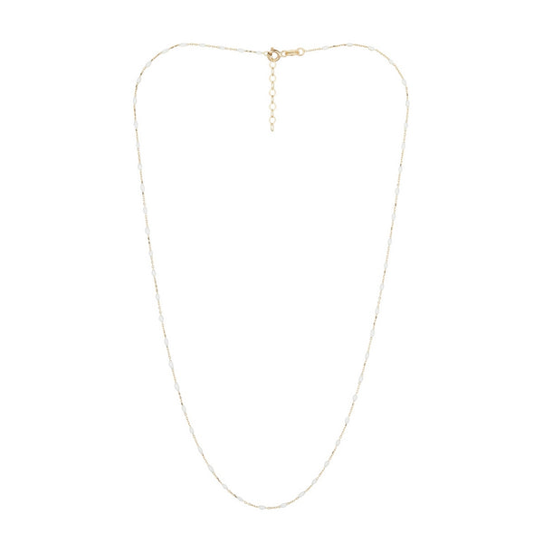 Collier "Amada Blanc" Or Jaune 375/1000 - Or Jaune 375/1000