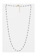 Collier "Amada Bleu" Or Jaune 375/1000