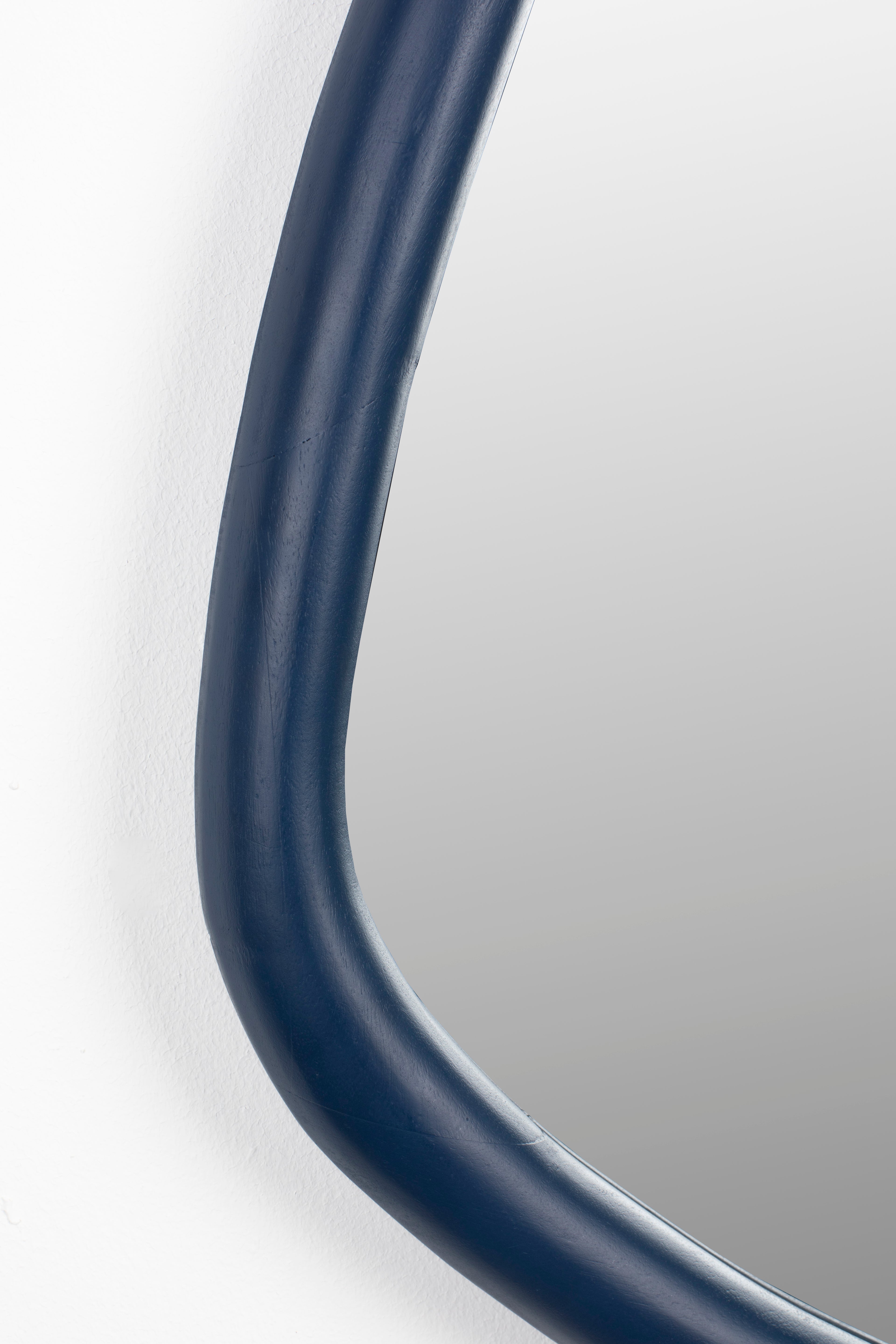 Looks M - Espejo - Madera de mango - Azul Marino