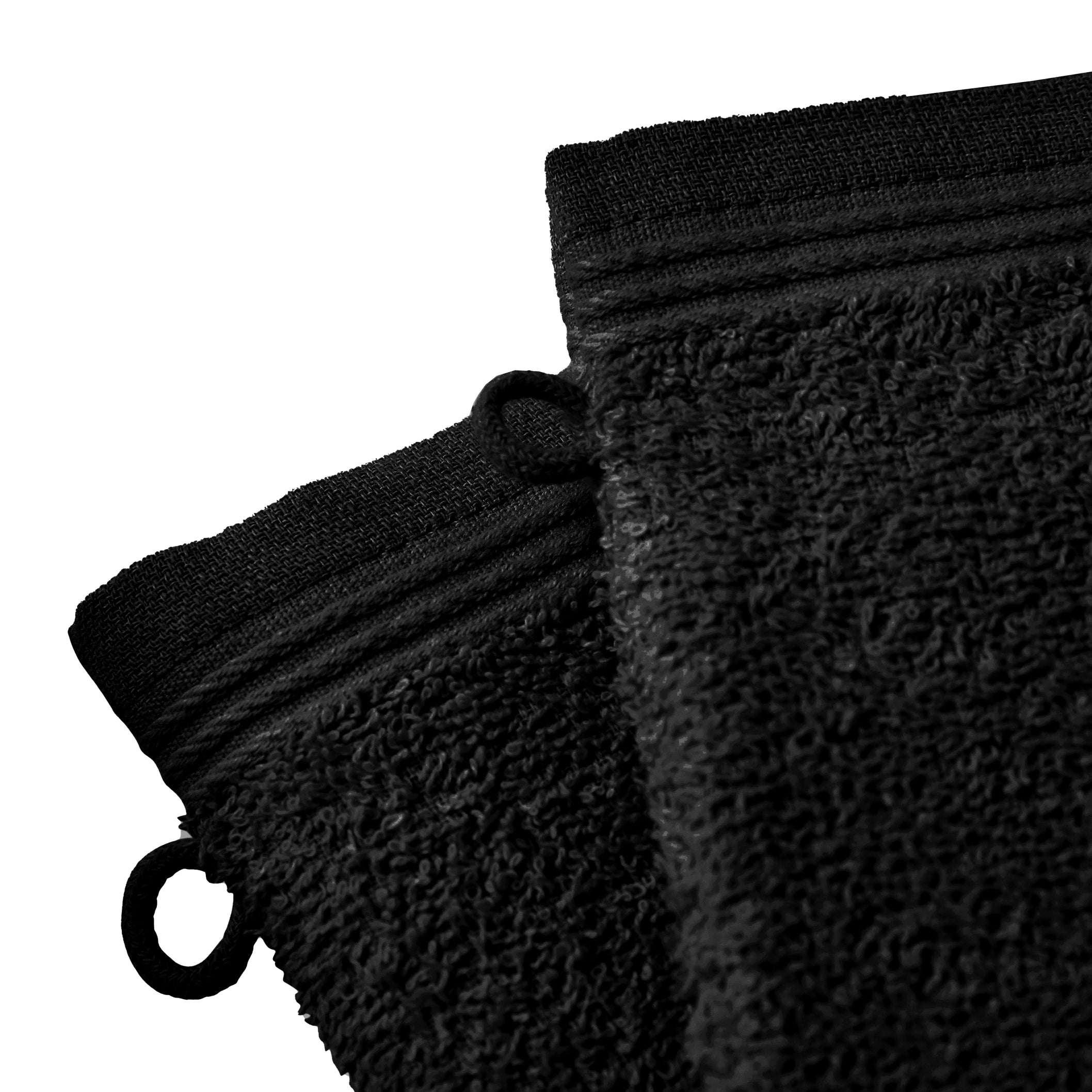 Lot De 2 Gants De Toilette "Spa" - 100% Coton - Truffe
