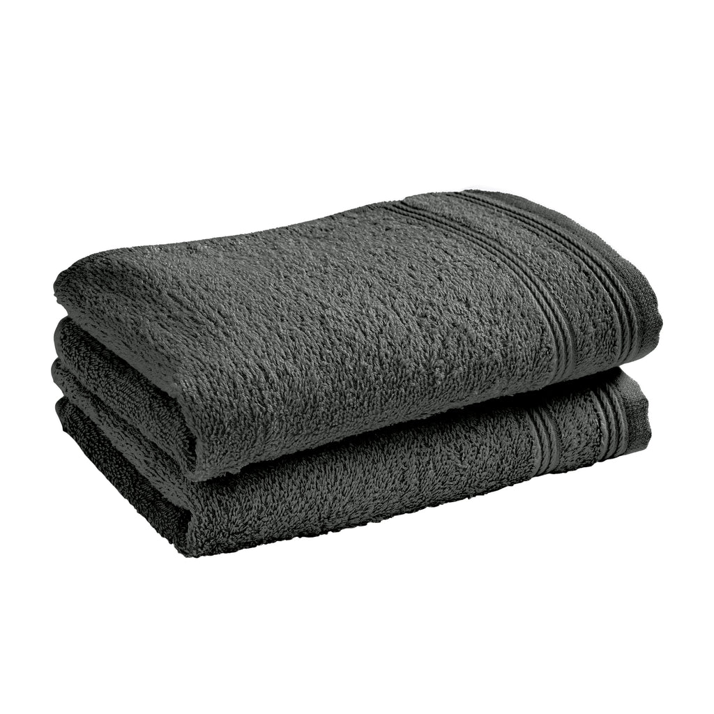 "Spa" Guest Towels - 100% Cotton - Slate
