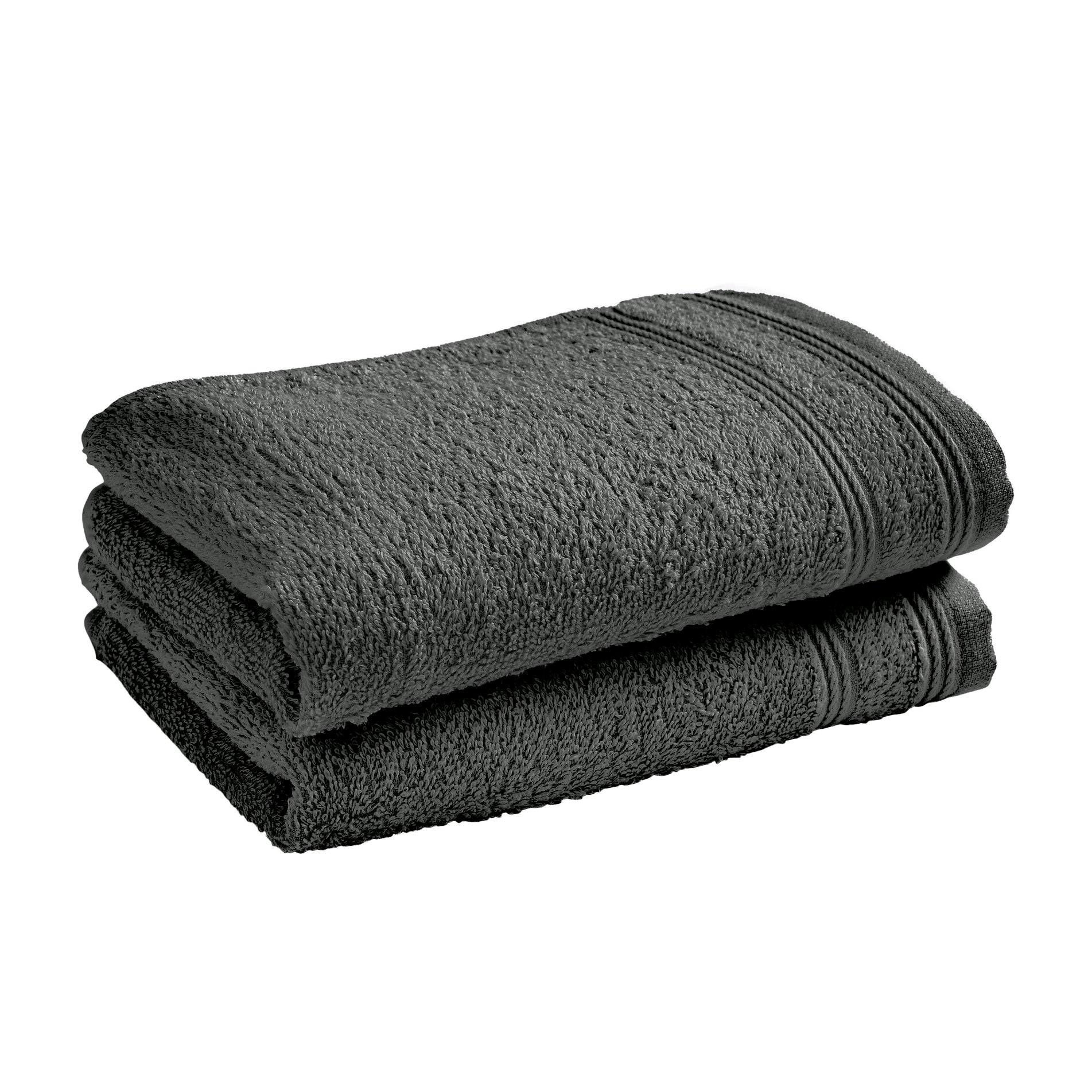 "Spa" Guest Towels - 100% Cotton - Slate