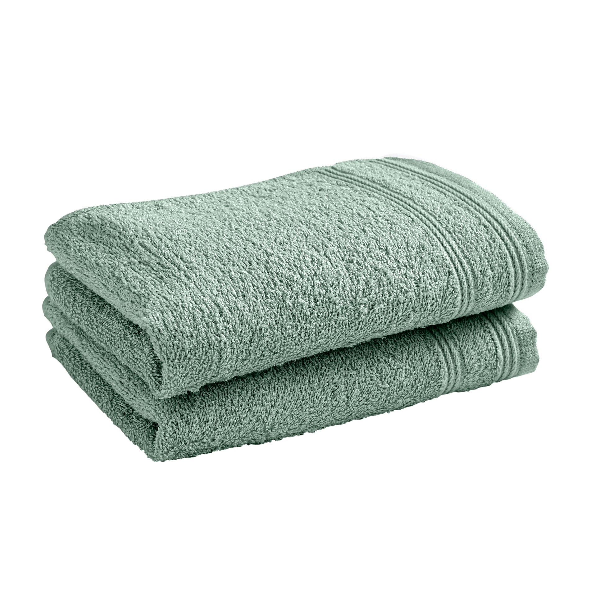 Toallas para invitados "Spa" - 100% algodón - Menta
