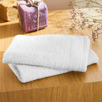 "Spa" Guest Towels - 100% Cotton - Snow